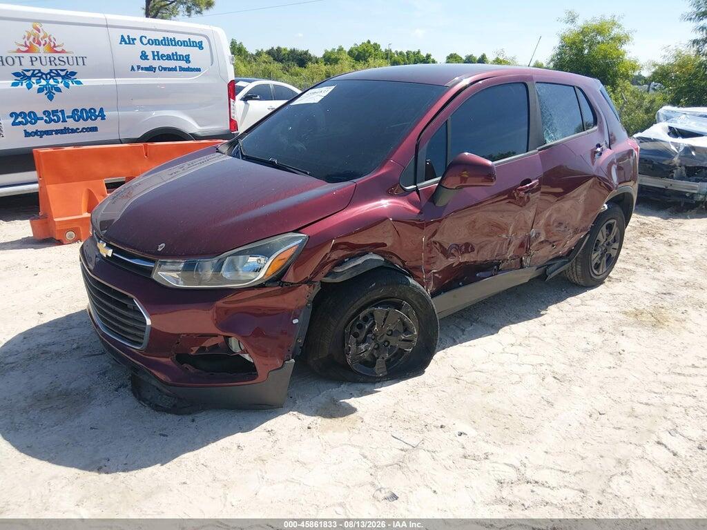 3GNCJKSB5HL172020 2017 CHEVROLET TRAX photo no. 2