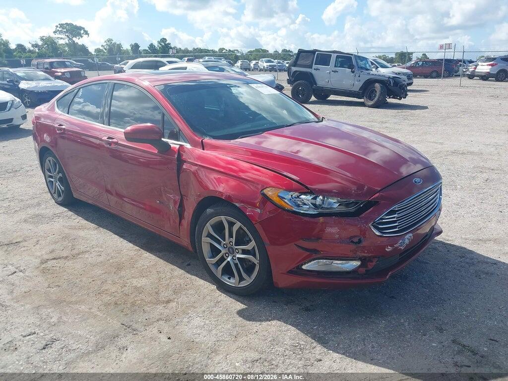 3FA6P0LU1HR190574 2017 FORD FUSION HYBRID photo no. 1