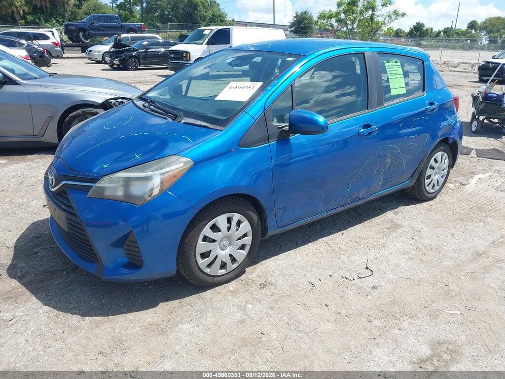 VNKKTUD31HA079381 2017 TOYOTA YARIS photo no. 2