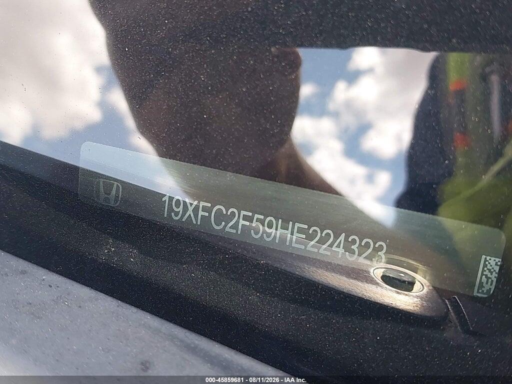 19XFC2F59HE224323 2017 HONDA CIVIC photo no. 9