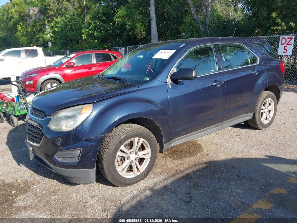 2GNALBEK2H1606635 2017 CHEVROLET EQUINOX photo no. 2