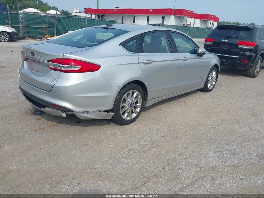 3FA6P0LUXHR384956 2017 FORD FUSION HYBRID photo no. 4