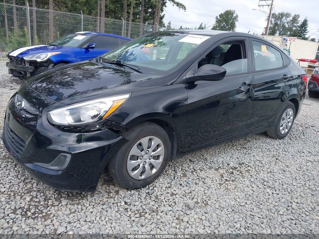 KMHCT4AE4HU360796 2017 HYUNDAI ACCENT photo no. 2