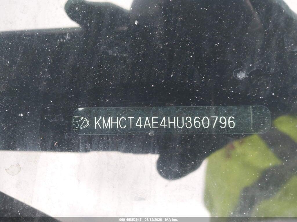 KMHCT4AE4HU360796 2017 HYUNDAI ACCENT photo no. 9