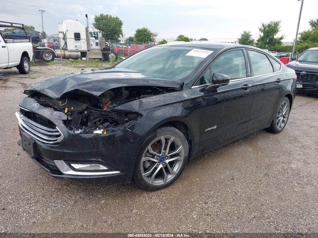 3FA6P0LU1HR165206 2017 FORD FUSION HYBRID photo no. 2