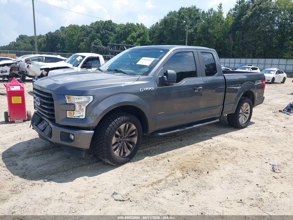 1FTEX1CP9HFA56415 2017 FORD F-150 photo no. 2