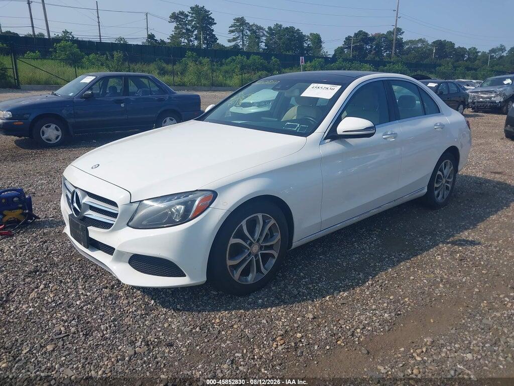 WDDWF4KB2HR235883 2017 MERCEDES-BENZ C 300 photo no. 2