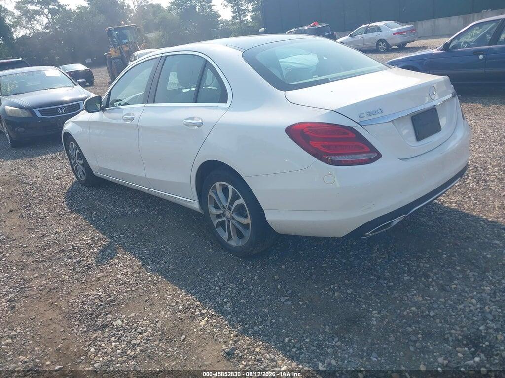 WDDWF4KB2HR235883 2017 MERCEDES-BENZ C 300 photo no. 3