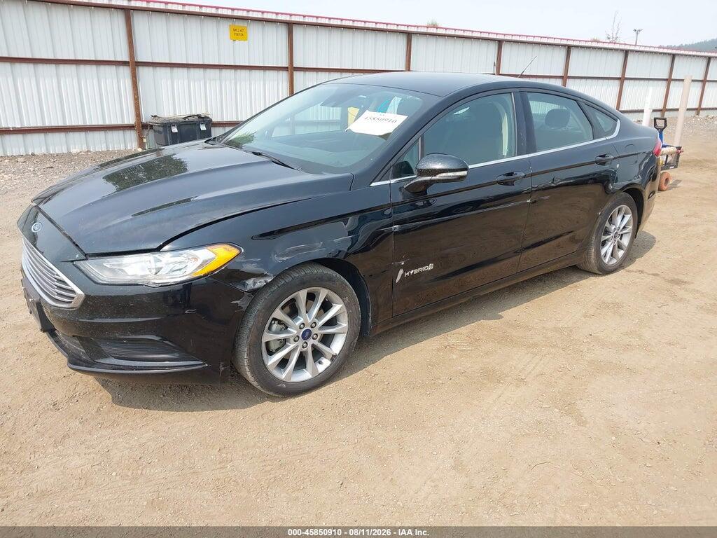 3FA6P0LU3HR131266 2017 FORD FUSION HYBRID photo no. 2