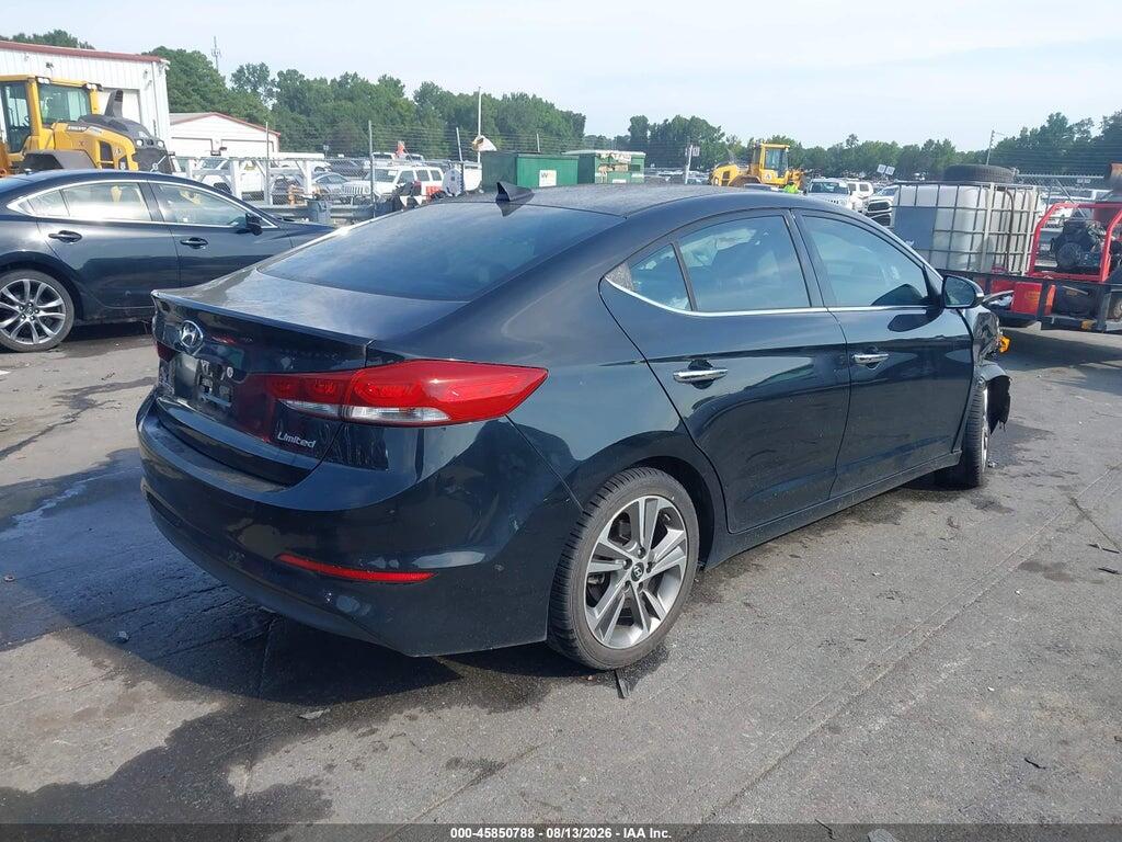 5NPD84LF4HH077034 2017 HYUNDAI ELANTRA photo no. 4