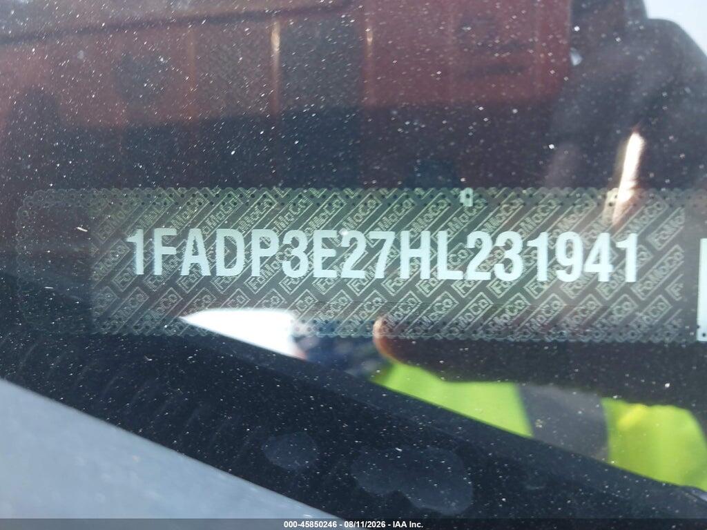 1FADP3E27HL231941 2017 FORD FOCUS photo no. 9