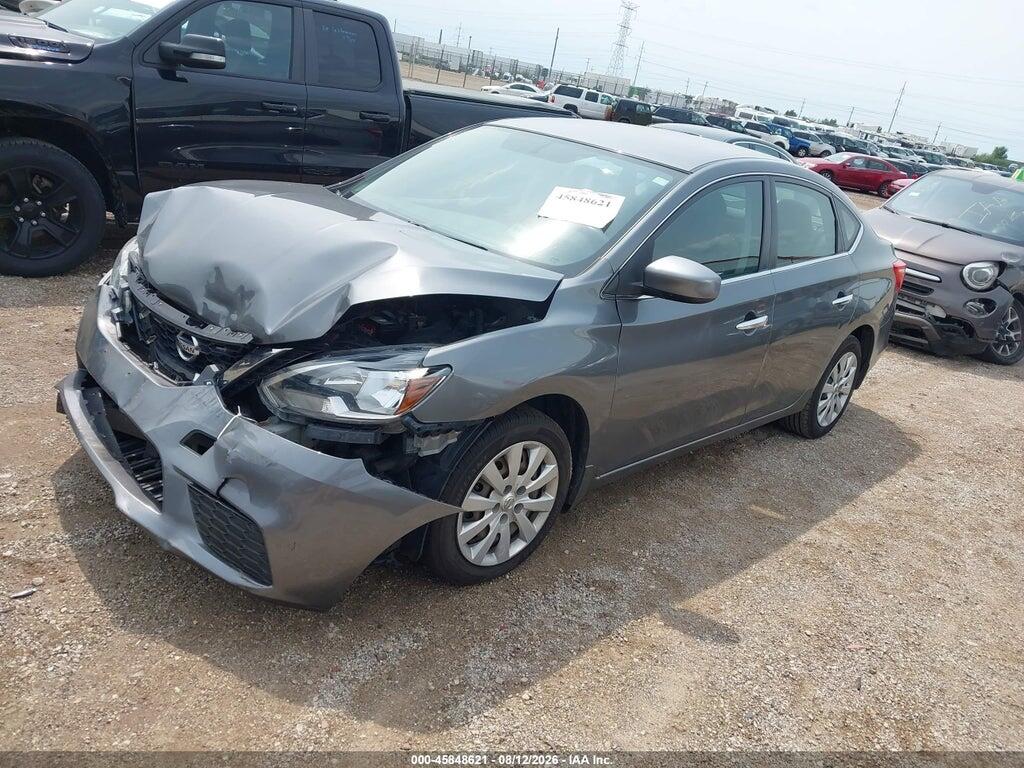 3N1AB7APXHL698346 2017 NISSAN SENTRA photo no. 2
