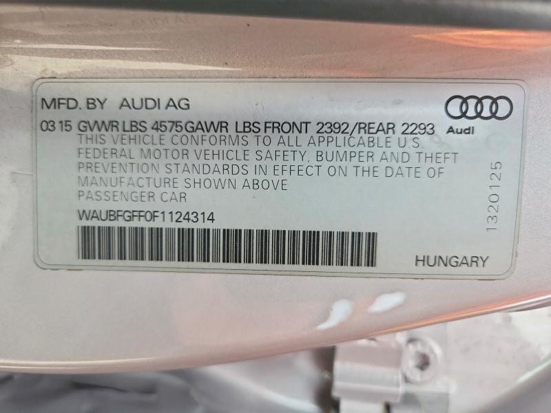 2015 AUDI A3 PREMIUM — Фото 12 из 12