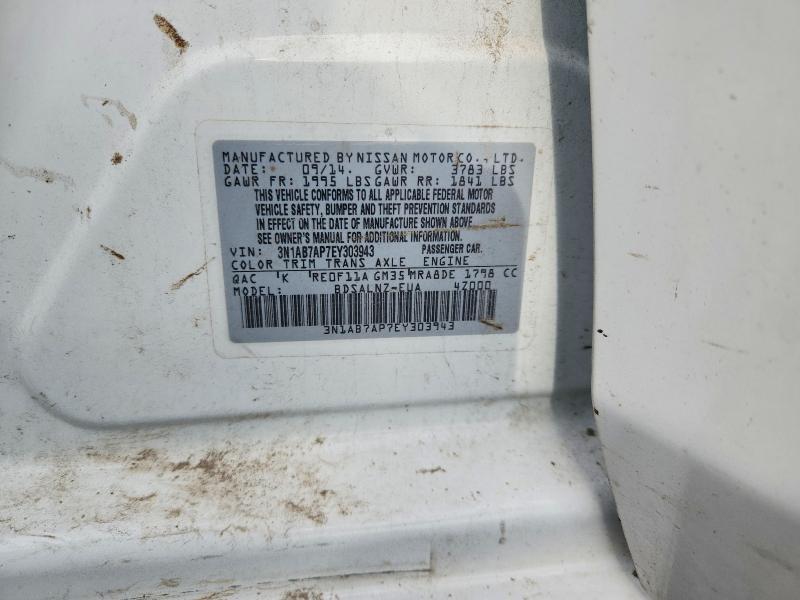 2014 NISSAN SENTRA FE+ SV — Фото 12 из 12