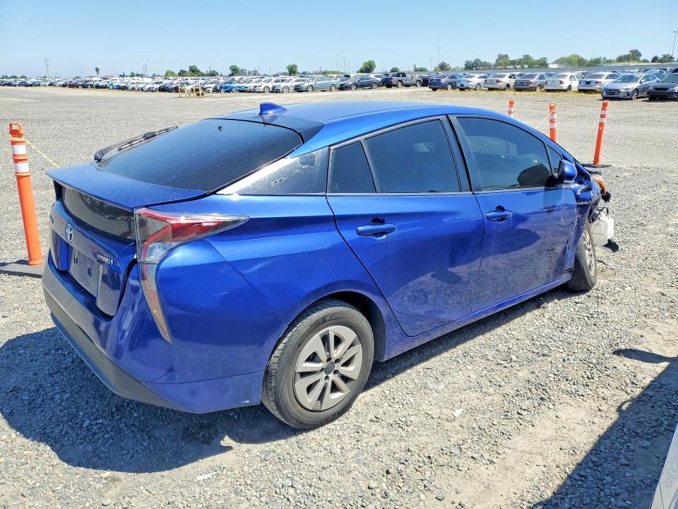 JTDKBRFU0H3050649 2017 TOYOTA PRIUS photo no. 3