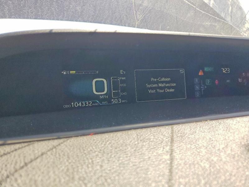 JTDKBRFU0H3050649 2017 TOYOTA PRIUS photo no. 9