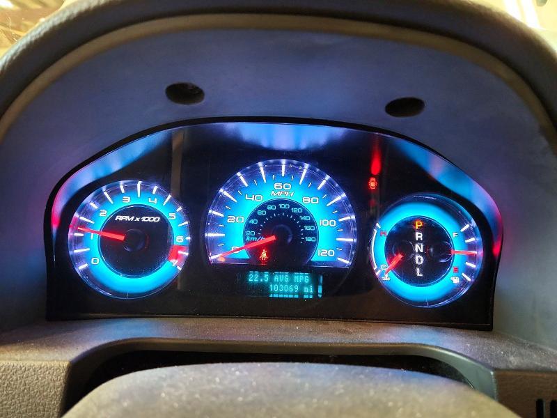 3FAHP0GA7CR320035 2012 FORD FUSION photo no. 9