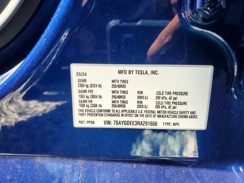 2024 TESLA MODEL Y — Фото 12 из 12