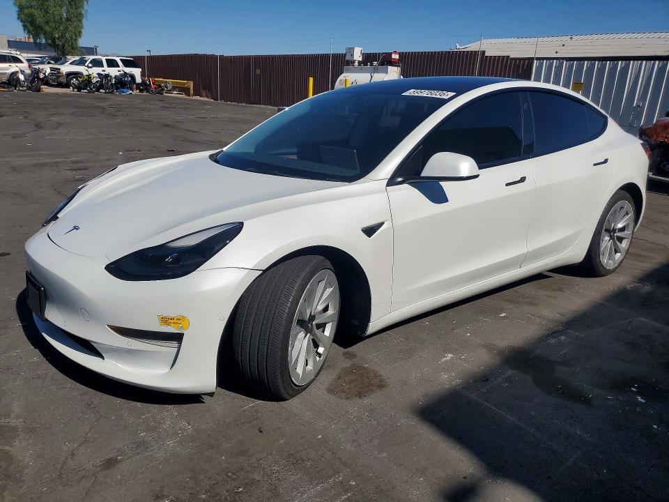5YJ3E1EAXMF087483 2021 TESLA MODEL 3 photo no. 1
