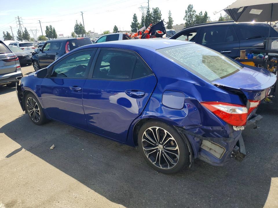 2015 TOYOTA COROLLA S PLUS — Фото 2 из 13