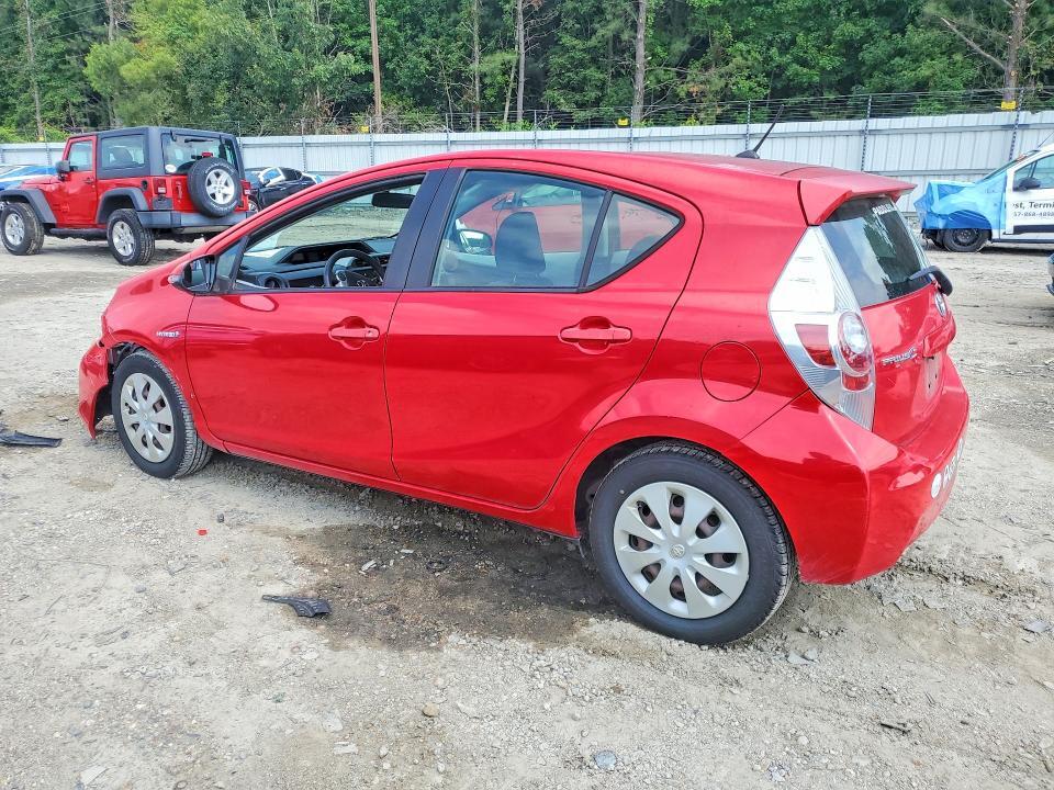 2012 TOYOTA PRIUS C TWO — Фото 2 из 13