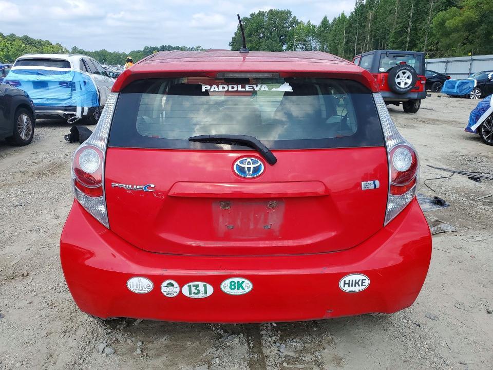 2012 TOYOTA PRIUS C TWO — Фото 6 из 13