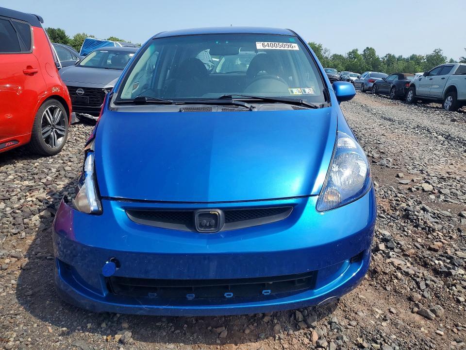 JHMGD38468S039234 2008 HONDA FIT photo no. 5
