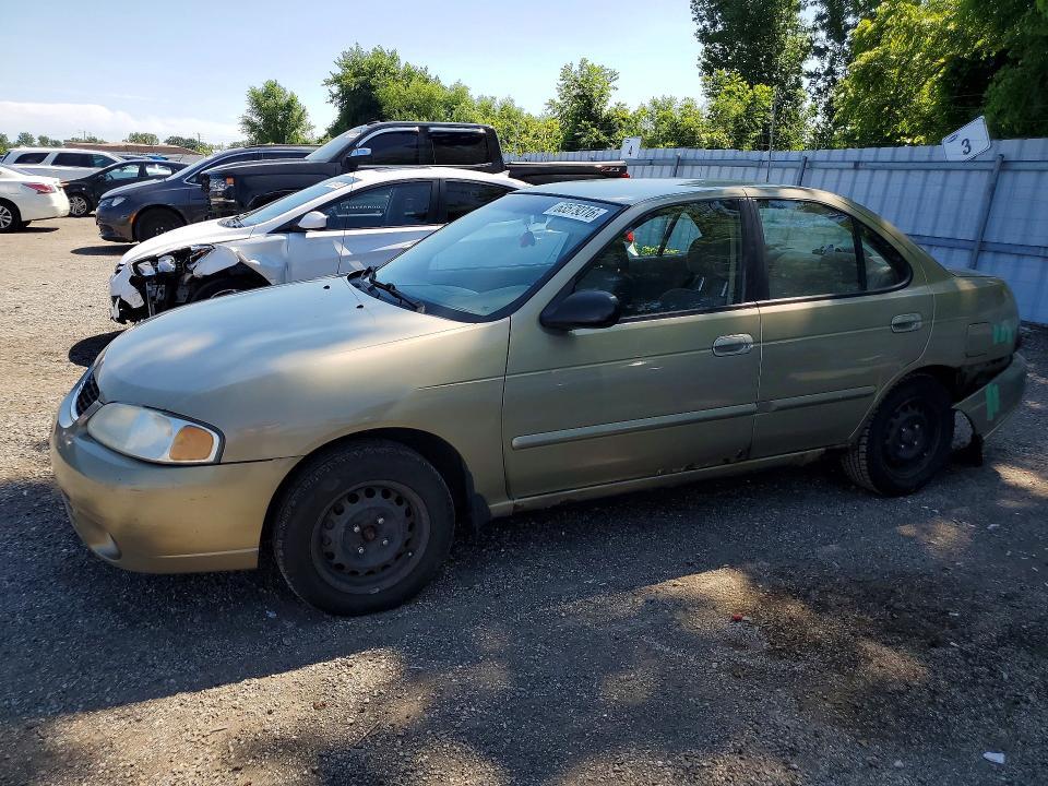 2002 NISSAN SENTRA 3N1CB51D02L587850