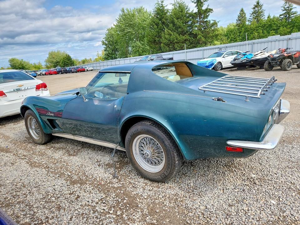 1Z37J3S401539 1973 CHEVROLET CORVETTE photo no. 2