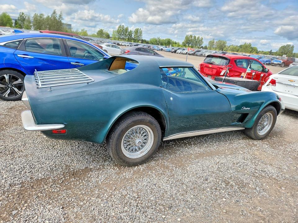 1Z37J3S401539 1973 CHEVROLET CORVETTE photo no. 3