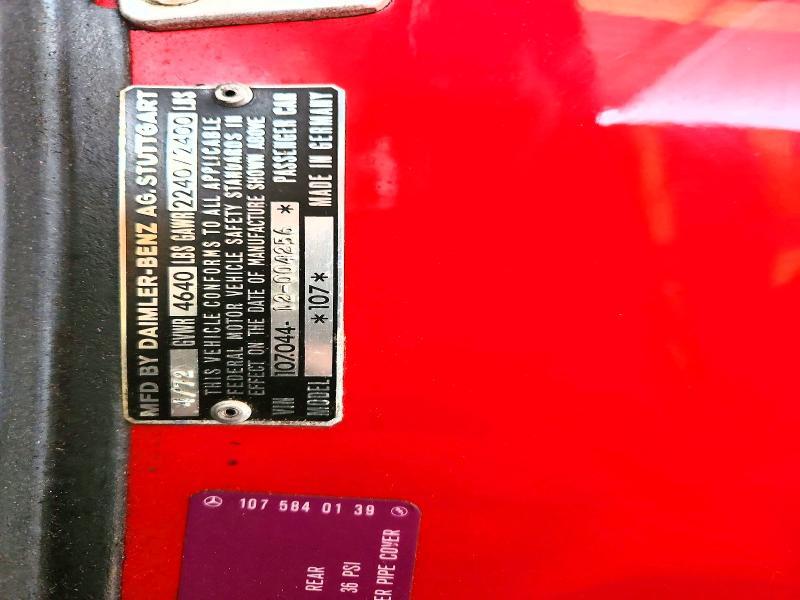 10704412004256 1972 MERCEDES-BENZ 450 SL photo no. 12