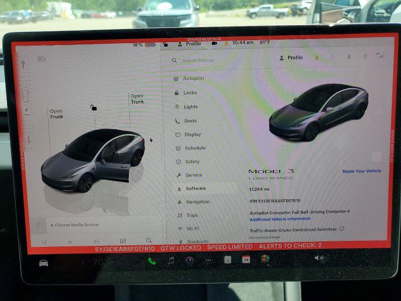 5YJ3E1EA8SF017610 2025 TESLA MODEL 3 photo no. 9