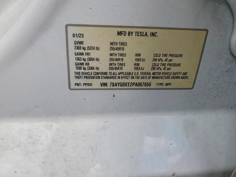 2023 TESLA MODEL Y — Фото 12 из 12