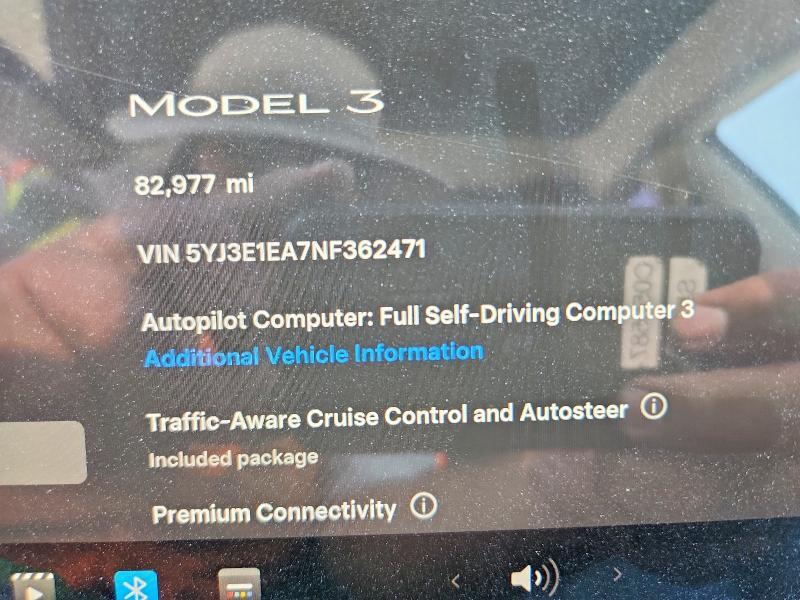 2022 TESLA MODEL 3 — Фото 9 из 13