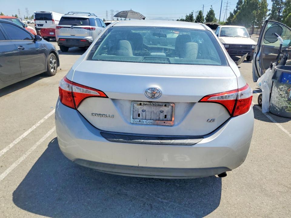 2016 TOYOTA COROLLA LE — Фото 6 из 13