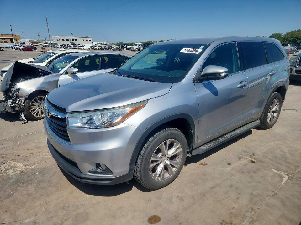 5TDZKRFH9FS049853 2015 TOYOTA HIGHLANDER photo no. 1