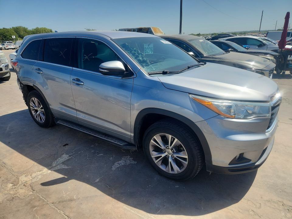 5TDZKRFH9FS049853 2015 TOYOTA HIGHLANDER photo no. 4
