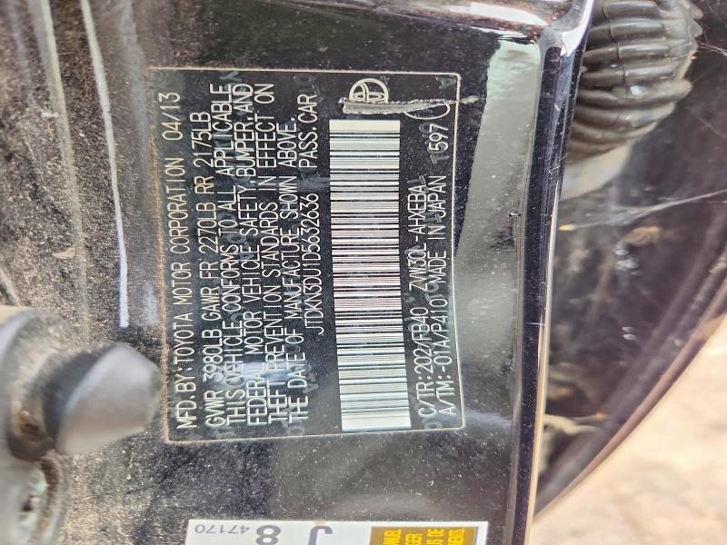 2013 TOYOTA PRIUS TWO — Фото 12 из 12