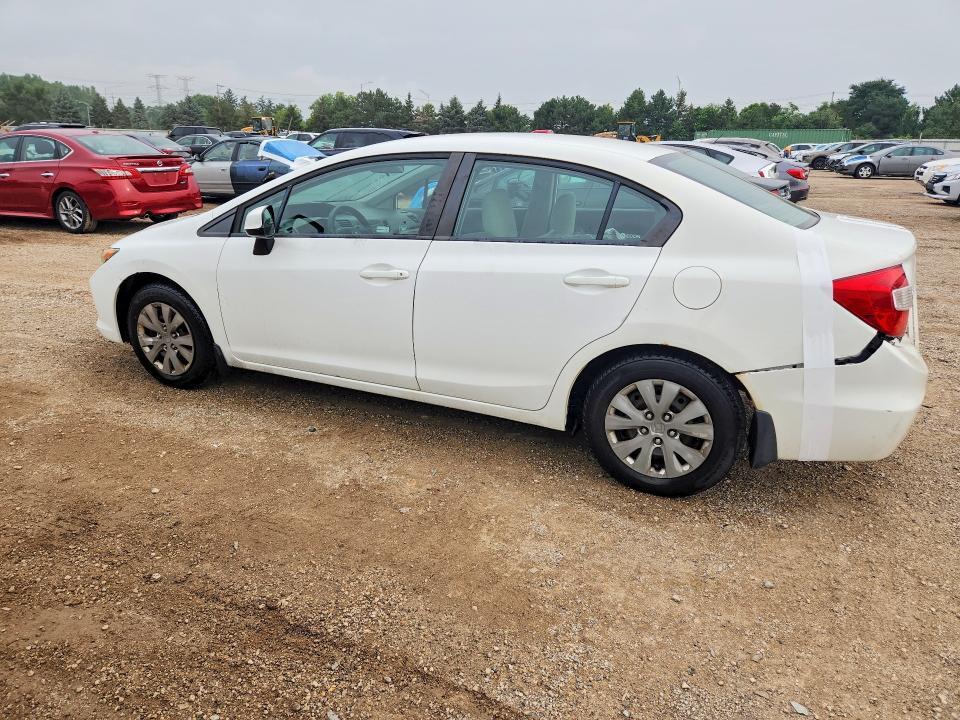 2HGFB2F5XCH324111 2012 HONDA CIVIC photo no. 2