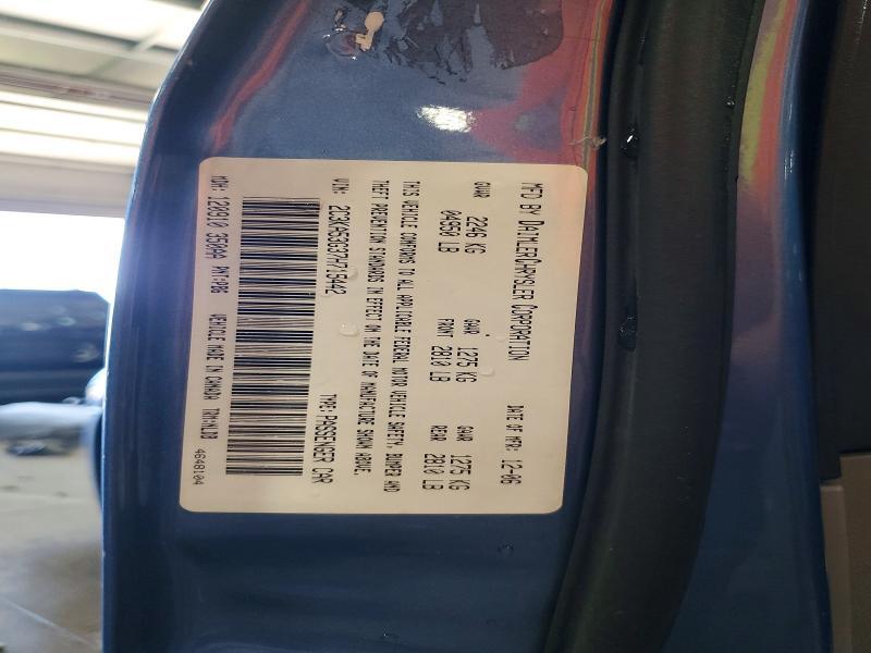 2C3KA53G37H715442 2007 CHRYSLER 300 photo no. 12