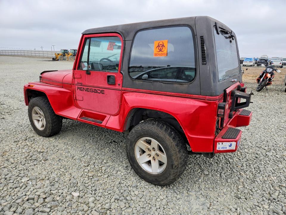 1991 JEEP WRANGLER / YJ RENEGADE — Фото 2 из 12