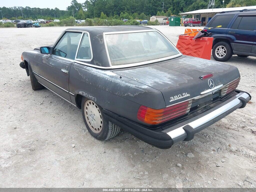 WDBBA45C9FA022144 1985 MERCEDES-BENZ 380 photo no. 3