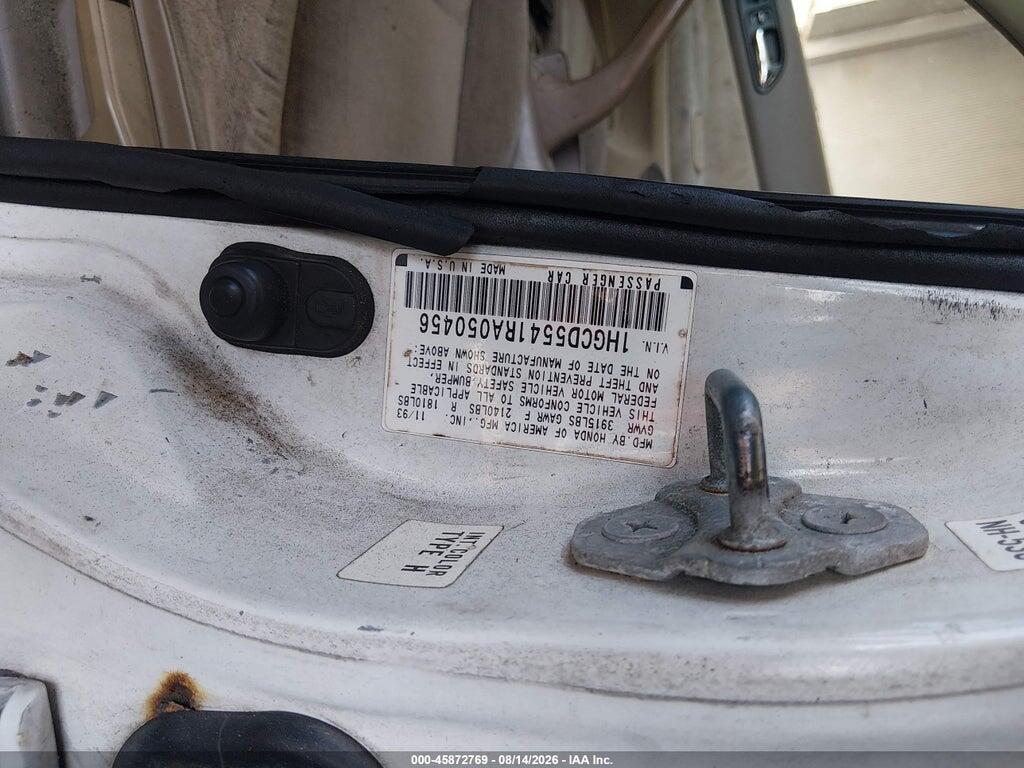 1HGCD5541RA050456 1994 HONDA ACCORD photo no. 9