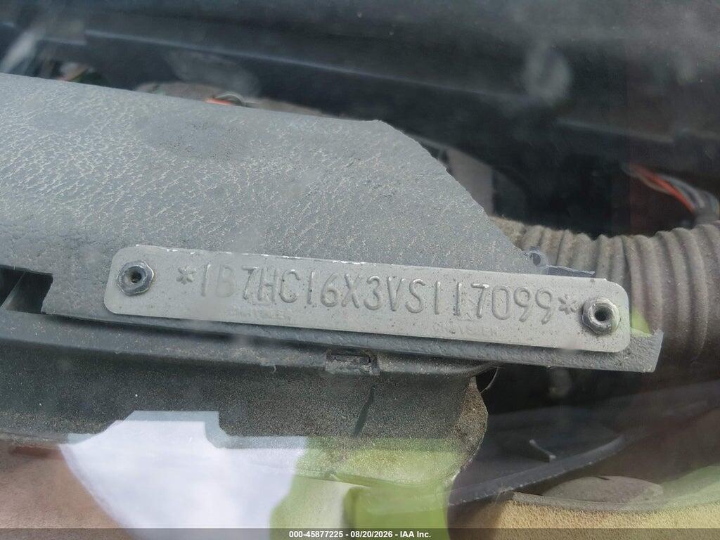 1B7HC16X3VS117099 1997 DODGE RAM 1500 photo no. 9