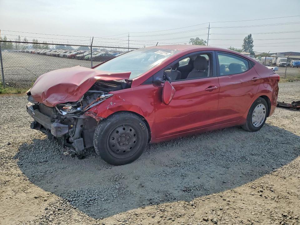 5NPDH4AEXGH687111 2016 HYUNDAI ELANTRA photo no. 1