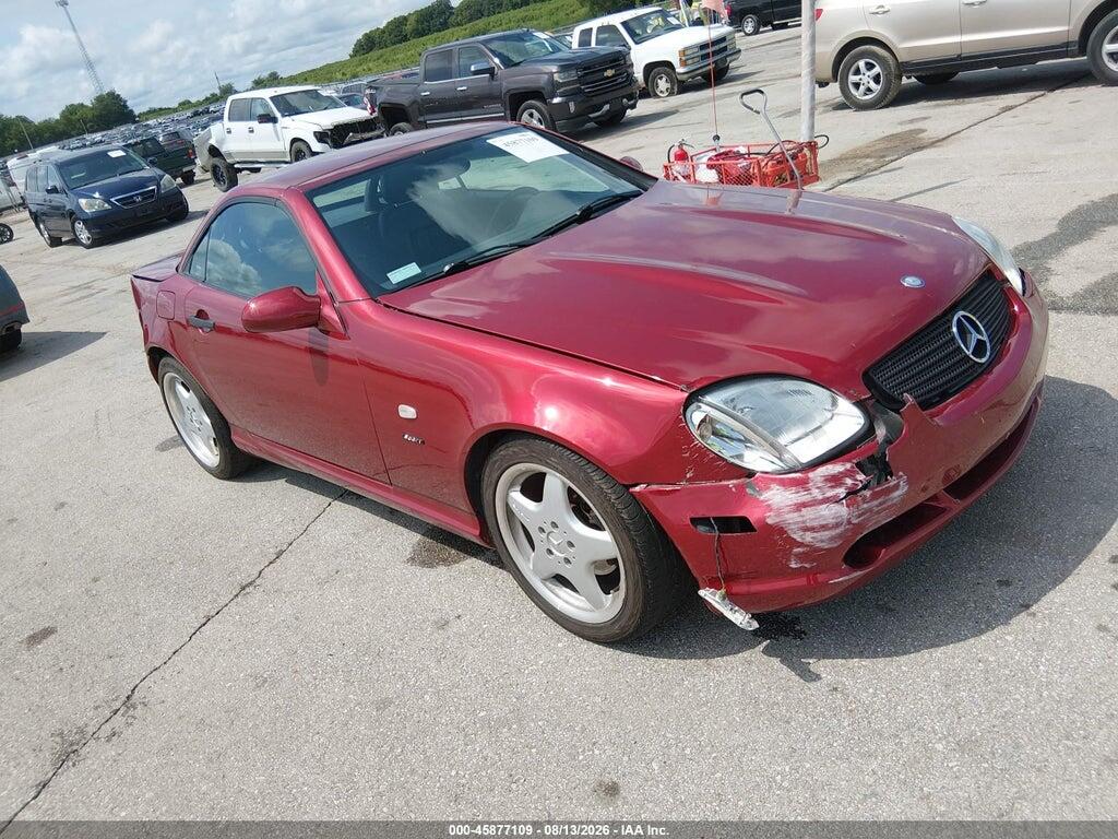 1999 MERCEDES-BENZ SLK 230 WDBKK47F0XF116812