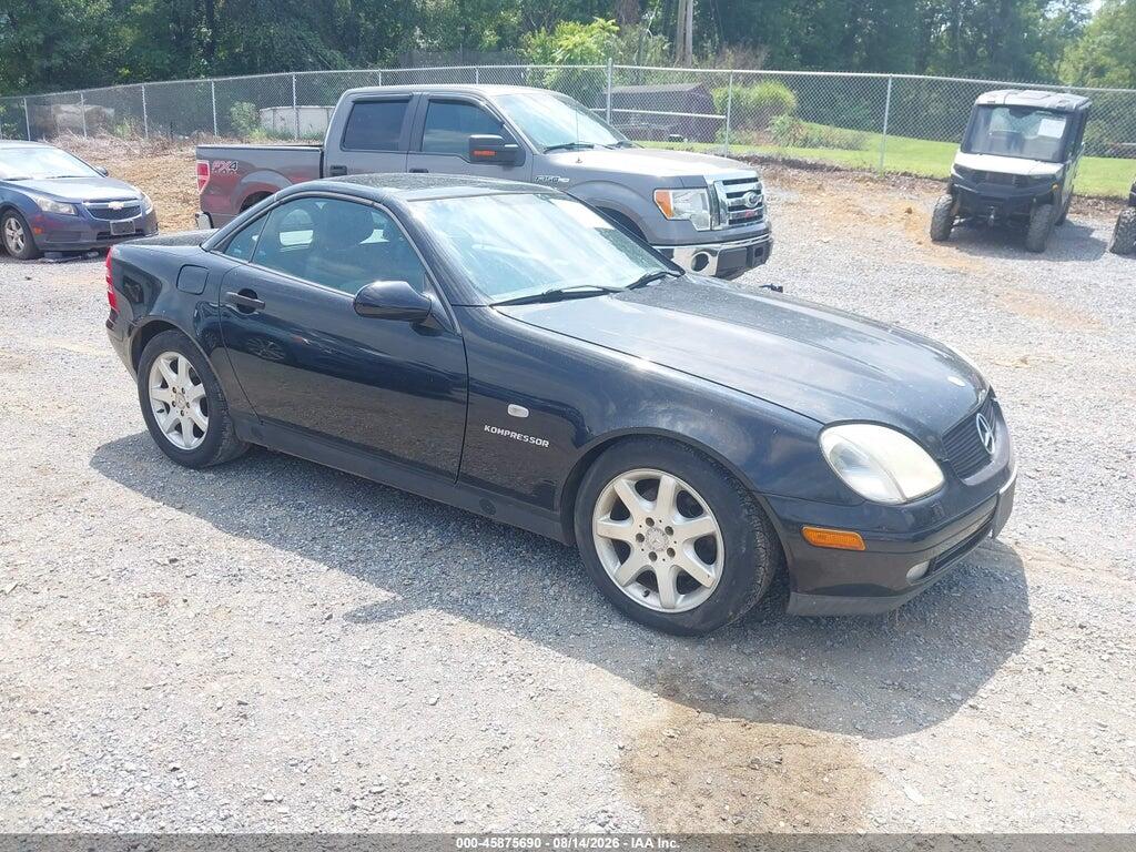 1999 MERCEDES-BENZ SLK 230 WDBKK47F2XF137631