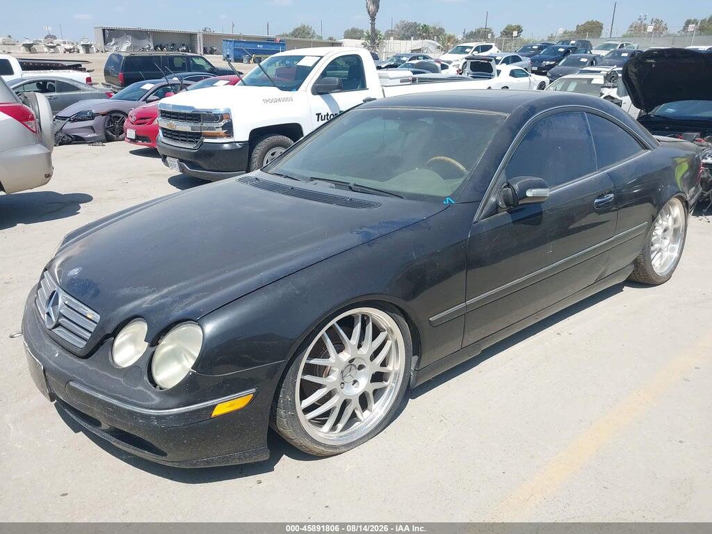 WDBPJ75J2YA001709 2000 MERCEDES-BENZ CL 500 photo no. 2