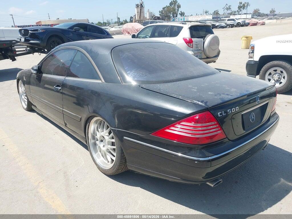 WDBPJ75J2YA001709 2000 MERCEDES-BENZ CL 500 photo no. 3