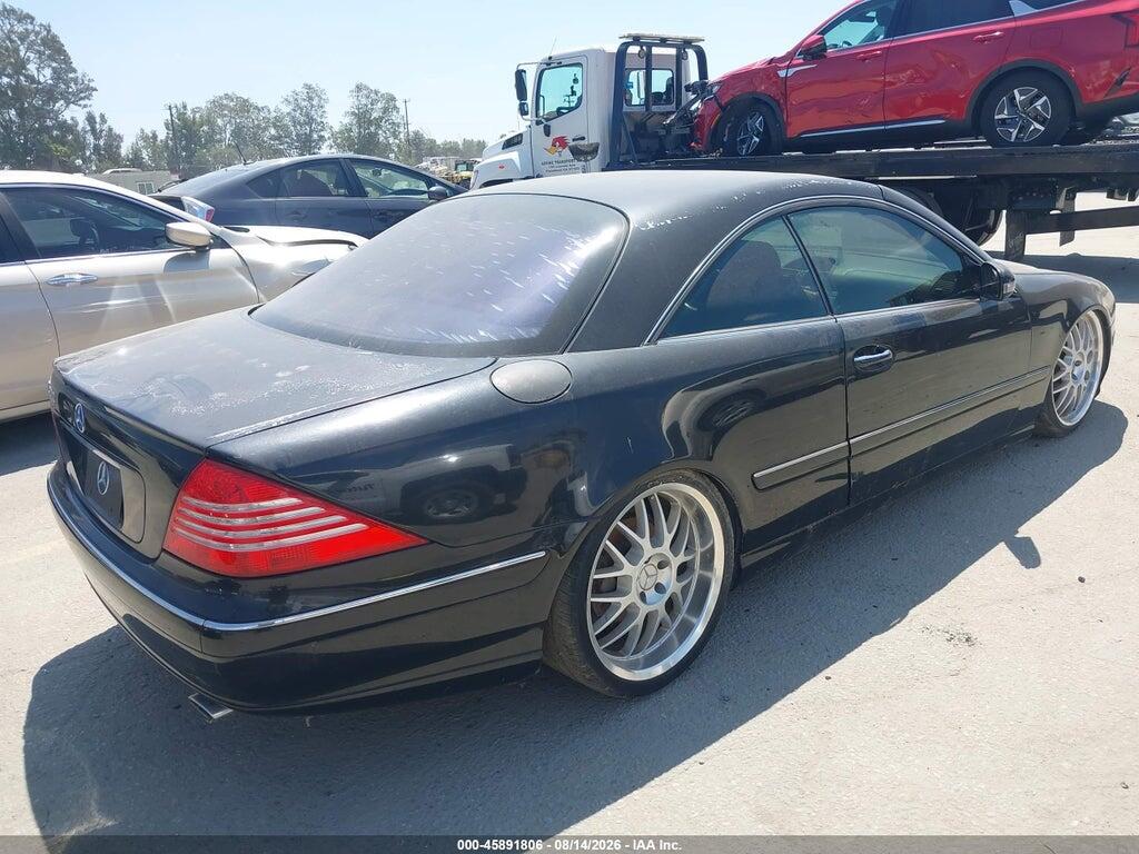 WDBPJ75J2YA001709 2000 MERCEDES-BENZ CL 500 photo no. 4